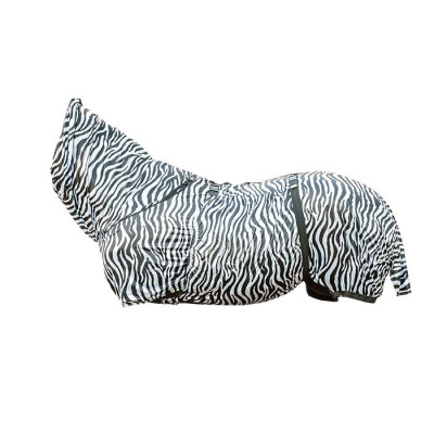 Couverture anti-eczéma Zebra HKM Blanc / noir