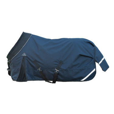 Couverture d'extérieur Liberty 1200D do. polaire HKM Bleu foncé / noir