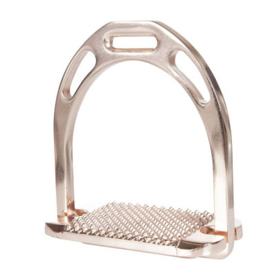 Étriers en aluminium Space HKM 1 paire Or rose