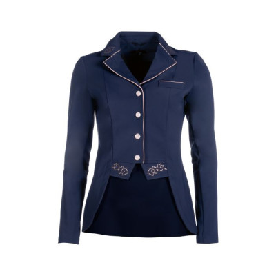 Frac de dressage court Audrey HKM Bleu foncé