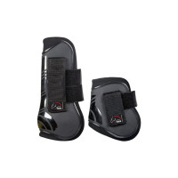 Guêtres et protèges boulets Genua set de 4 HKM Noir / noir