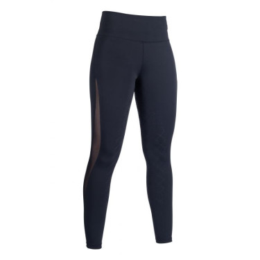 Legging Edinburgh Mesh fond intégral en silicone HKM Noir