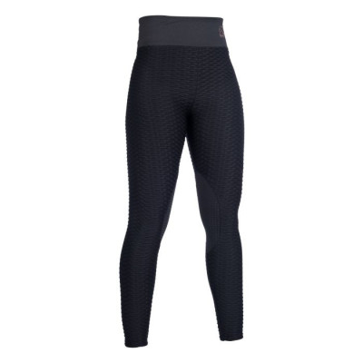 Legging Edinburgh Shape basanes en silicone HKM Noir