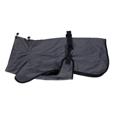 Manteau pour chien Buddy avec doublure polaire HKM Gris foncé