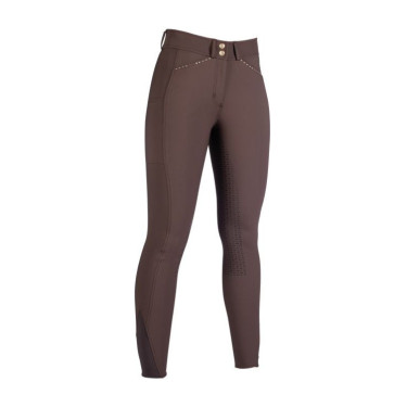 Pantalon Helene fond intégral en silicone HKM Marron foncé