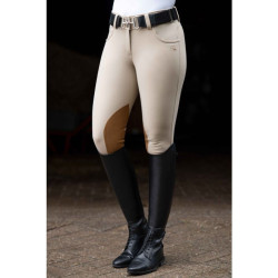 Pantalon Hunter basanes en Alos HKM Naturel foncé Beige Pantalon Hunter basanes en Alos HKM Naturel foncé Beige