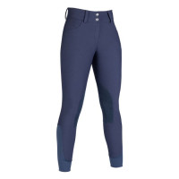 Pantalon Hunter basanes en Alos HKM Bleu foncé