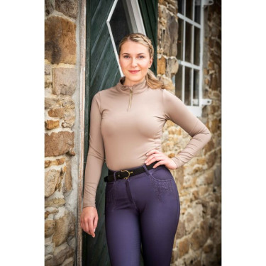 Pantalon Lavender Bay fond intégral en silicone HKM Pantalon Lavender Bay fond intégral en silicone HKM