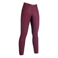 Pantalon Luna fond intégral en silicone HKM Rouge foncé