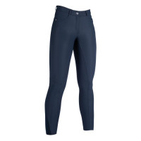 Pantalon Luna fond intégral en silicone HKM Bleu foncé Pantalon Luna fond intégral en silicone HKM Bleu foncé