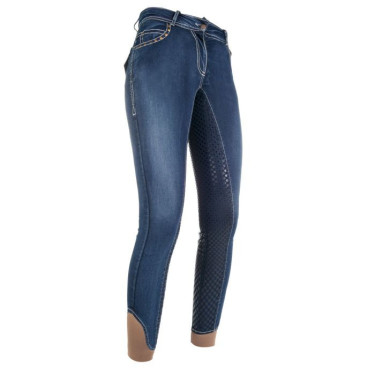 Pantalon Pasadena Summer Denim fond intégral en s. HKM Pantalon Pasadena Summer Denim fond intégral en s. HKM