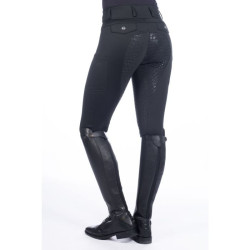 Pantalon Ruby fond intégral en silicone HKM Noir Pantalon Ruby fond intégral en silicone HKM Noir