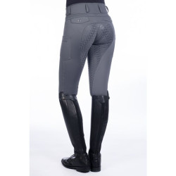 Pantalon Ruby fond intégral en silicone HKM Gris