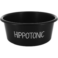 Bol d'écurie Hippotonic 5 litres Noir