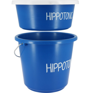 Seau d'écurie Hippotonic 12 litres Bleu