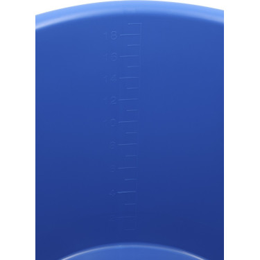 Seau d'écurie Hippotonic 12 litres Bleu