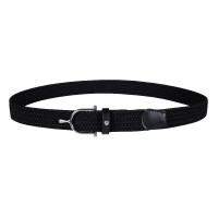 Ceinture élastique Ann HKM Noir / argenté