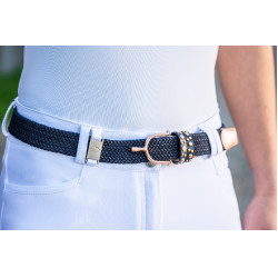 Ceinture élastique Rosegold Glamour Style HKM Ceinture élastique Rosegold Glamour Style HKM