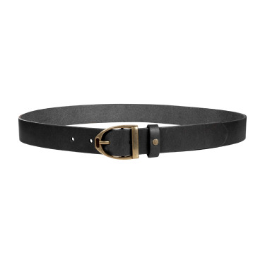 Ceinture en cuir Beth HKM Noir