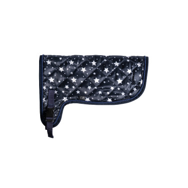 Couverture Hobby Horsing Print HKM Bleu marine étoiles Couverture Hobby Horsing Print HKM Bleu marine étoiles