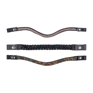 Frontaux Hobby Horsing lot de 3 HKM Multicolore Multi-couleurs