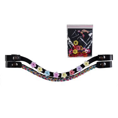 Frontaux Hobby Horsing lot de 3 HKM Frontaux Hobby Horsing lot de 3 HKM