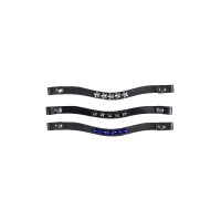 Frontaux Hobby Horsing lot de 3 HKM Bleu marine étoiles Frontaux Hobby Horsing lot de 3 HKM Bleu marine étoiles