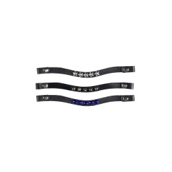 Frontaux Hobby Horsing lot de 3 HKM Bleu marine étoiles