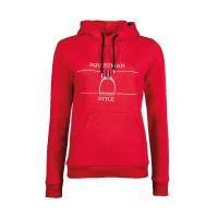 Hoody Equine Sports Style HKM Rouge