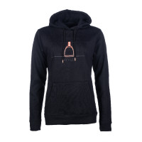 Hoody Equine Sports Style HKM Noir / or rose Hoody Equine Sports Style HKM Noir / or rose