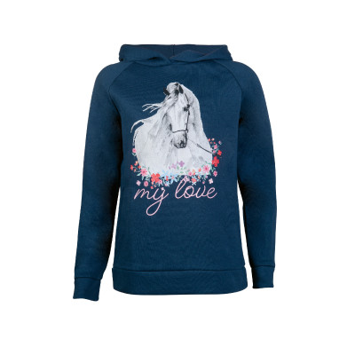 Hoody Horse Spirit HKM Bleu foncé