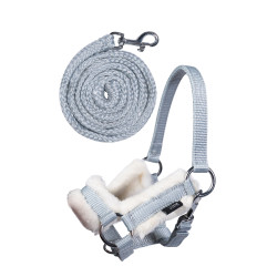 Licol et longe Hobby Horsing HKM Gris Licol et longe Hobby Horsing HKM Gris