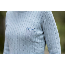 Pull Port Royal HKM Bleu glacier Pull Port Royal HKM Bleu glacier