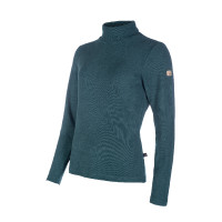 T-shirt manches longues col roulé Marrakesh HKM Pétrole Bleu