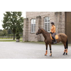 Tapis Allure Cheval HKM Orange Tapis Allure Cheval HKM Orange