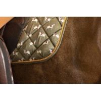 Tapis Allure Cheval HKM Vert olive Tapis Allure Cheval HKM Vert olive