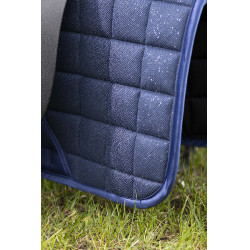 Tapis Glitter Mesh Style HKM Bleu foncé Tapis Glitter Mesh Style HKM Bleu foncé