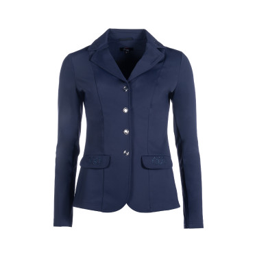 Veste de concours Aurora HKM Bleu foncé