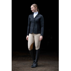 Veste de concours Hunter Woman Slim fit HKM Noir Veste de concours Hunter Woman Slim fit HKM Noir