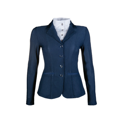 Veste de concours Mesh Linda HKM Bleu foncé