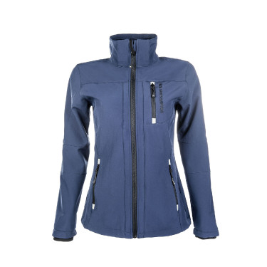 Veste softshell Sport HKM Femme et Enfant Bleu foncé