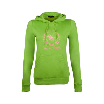 Hoody Classic Polo HKM Vert pomme