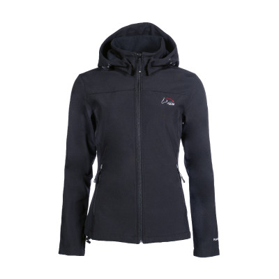 Veste softshell Team HKM Femme Noir