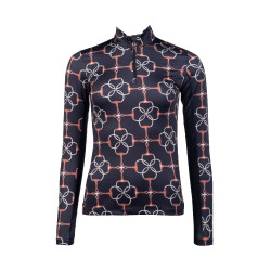 T-shirt technique Edinburgh HKM manches longues Noir T-shirt technique Edinburgh HKM manches longues Noir