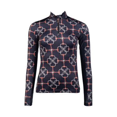 T-shirt technique Edinburgh HKM manches longues Noir T-shirt technique Edinburgh HKM manches longues Noir