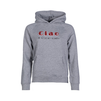 Hoody Ruby HKM Gris clair / mélange