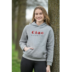 Hoody Ruby HKM Gris clair / mélange Hoody Ruby HKM Gris clair / mélange