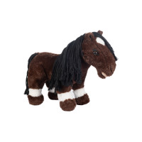 Peluche HKM Cuddle Pony Marron foncé Peluche HKM Cuddle Pony Marron foncé