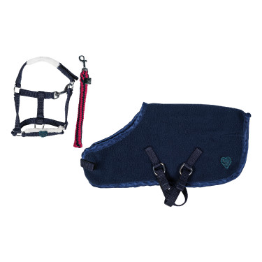 Set de démarrage Cuddle Pony HKM Bleu foncé