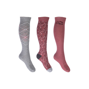 Chaussettes Colorado HKM lot de 3 Chaussettes Colorado HKM lot de 3